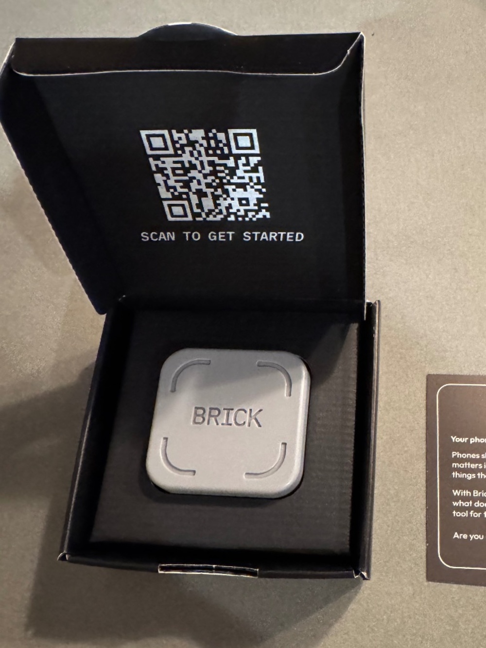 BRICK  Smart Phone App Blocker  NEW